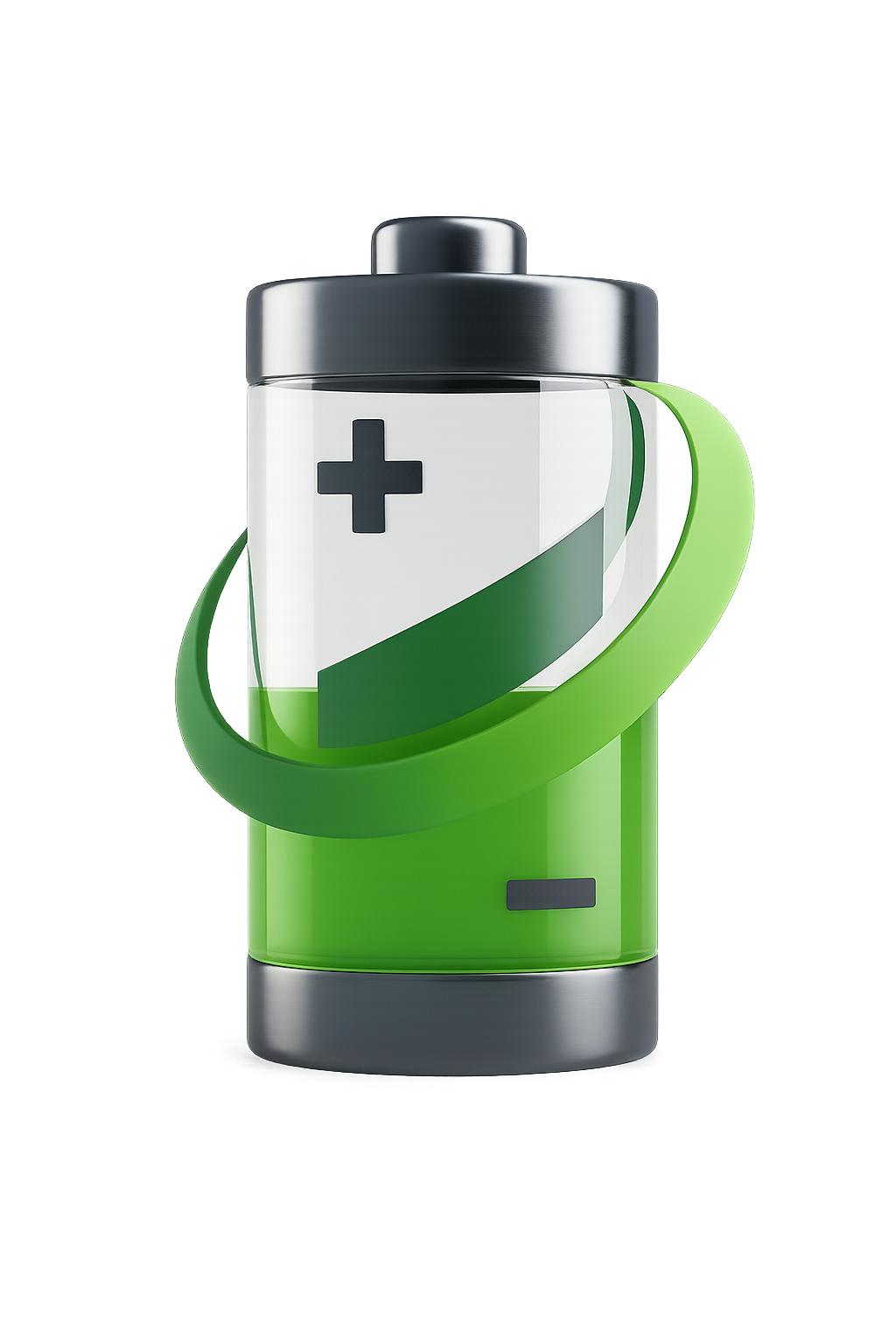 Energy storage battery system with green energy flow